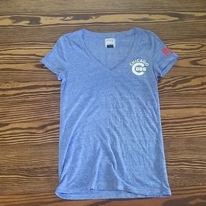 VS Pink Chicago Cubs Baseball Tee